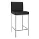 preview thumbnail 1 of 20, Set of 2 Contemporary Counter Stool - N/A Black