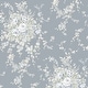 preview thumbnail 1 of 2, Shabby Chic by Rachel Ashwell Garden Floral Slate Grey Wallpaper