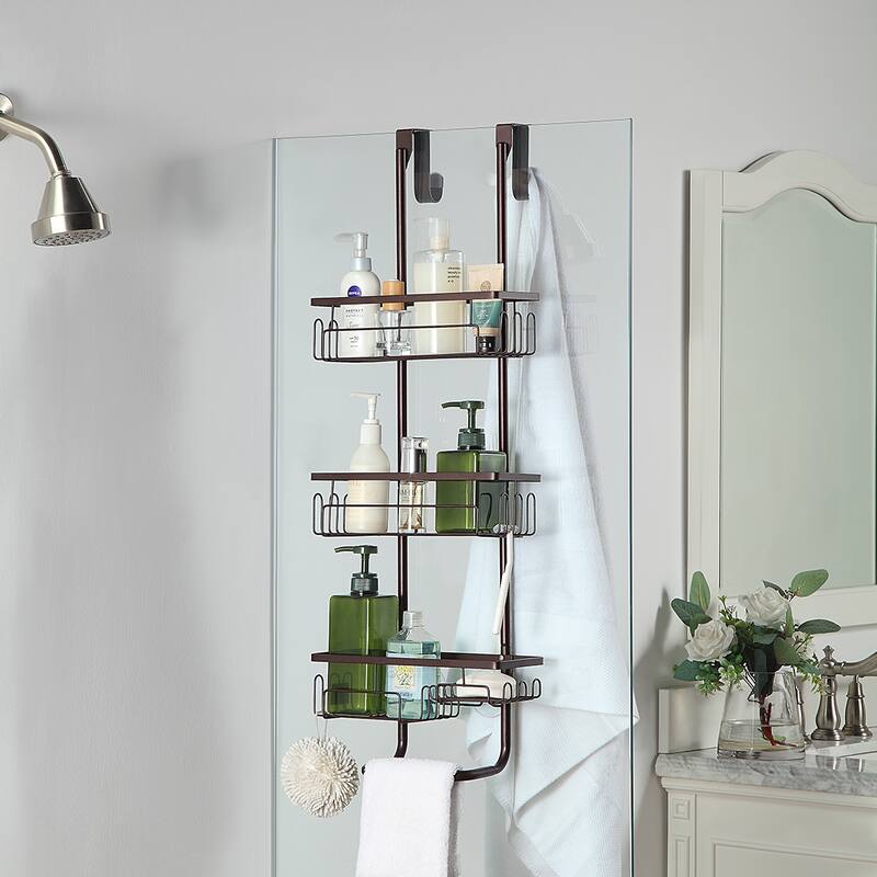 Over Door Hanging Storage Organizer Basket