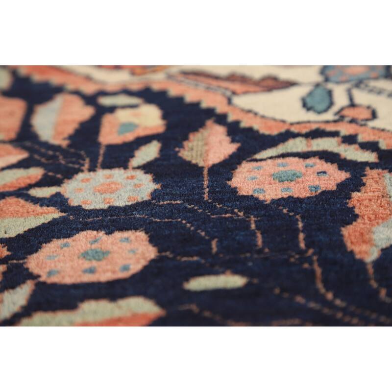 Pre-1900 Antique Sarouk Farahan Persian Rug Hand-Knotted Wool Carpet - 4'3" x 6'2"