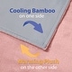 preview thumbnail 17 of 16, DreamLab Crystal 15lb Reversible Cooling Weighted Blanket with Removable Cover