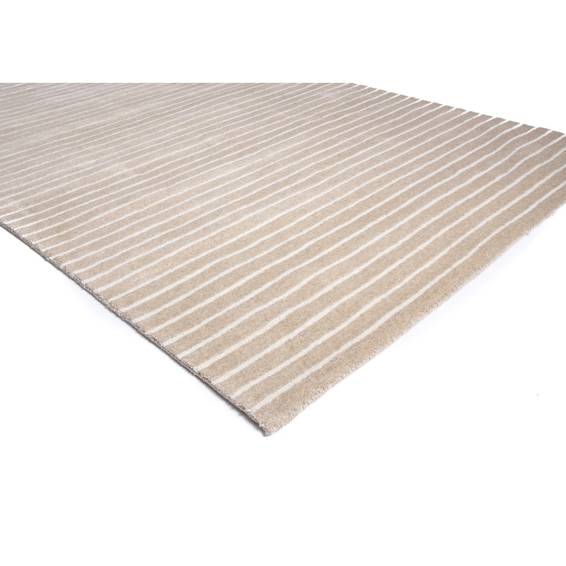 Bashian Brentwood Beige Contemporary Area Rug