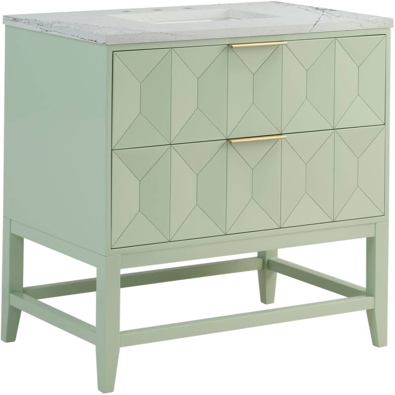 James Martin Vanities D100-V36-3ENC Emmeline 36" Free Standing Single