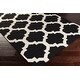 preview thumbnail 8 of 32, Hand-Woven Esme Moroccan Trellis Reversible Flatweave Wool Rug - 4' x 6'