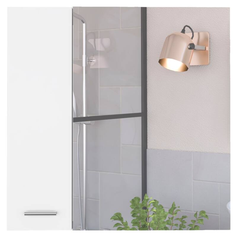 Crawford 4-Shelf Medicine Cabinet