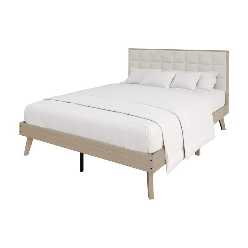 CraftPorch Vintage Wooden Platform Bed