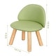 preview thumbnail 2 of 7, Economical and Creative Children's Solid Wood Backrest Stool