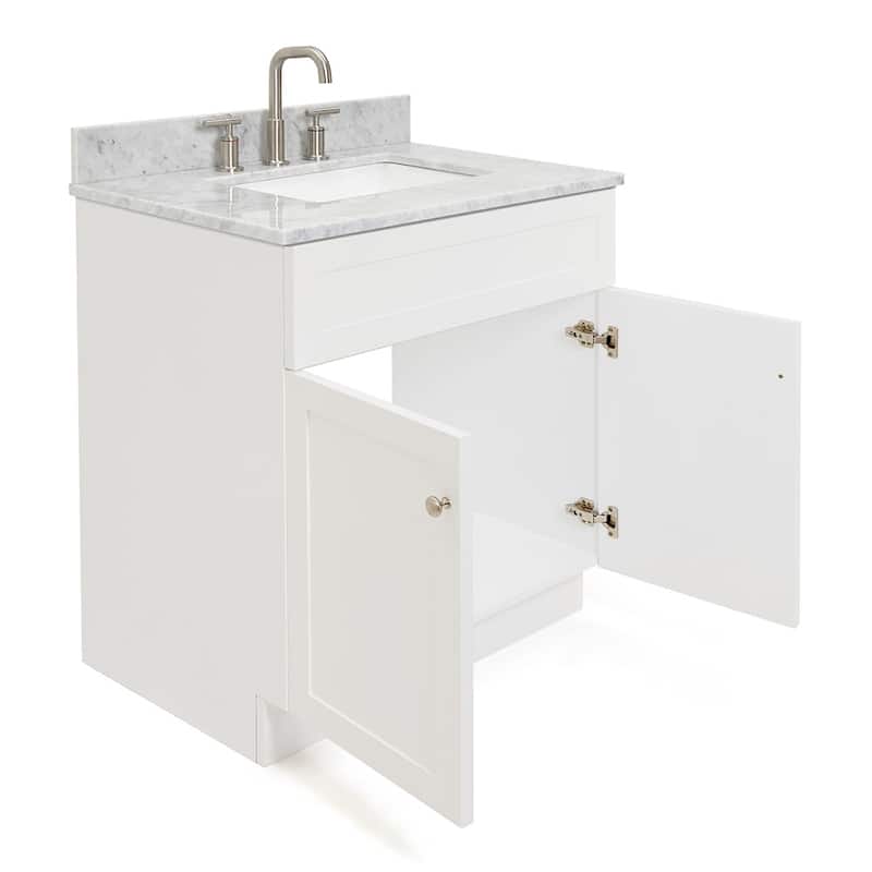 Ariel F031SCW2RVO Hamlet 31" Free Standing Single Basin Vanity Set