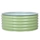 preview thumbnail 2 of 14, Aoodor 17'' Tall Aluzinc Metal Raised Garden Bed 42'' Round - Outdoor Open-Ended Base Garden Planter Box - N/A