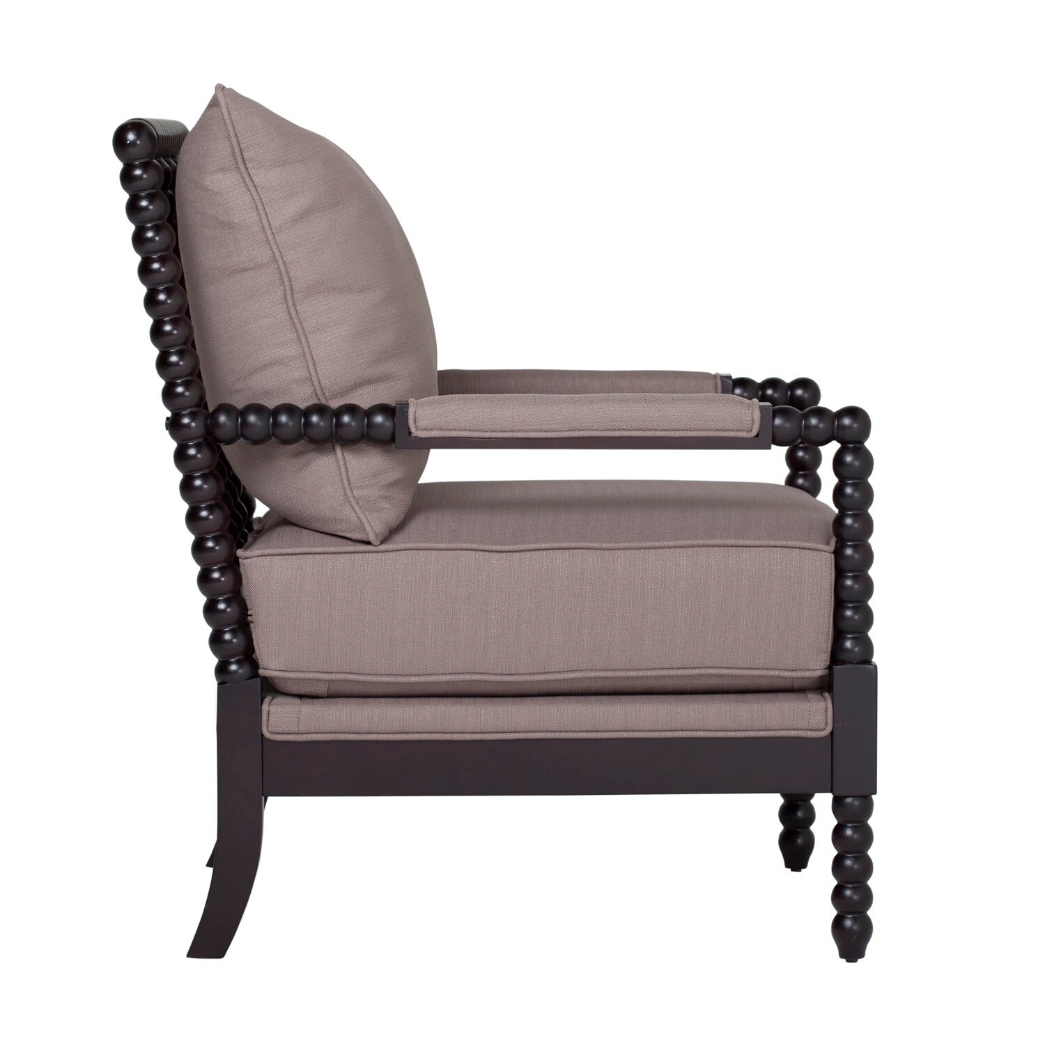 Offex Colonnade Spindle Chair Dark Taupe Bed Bath Beyond