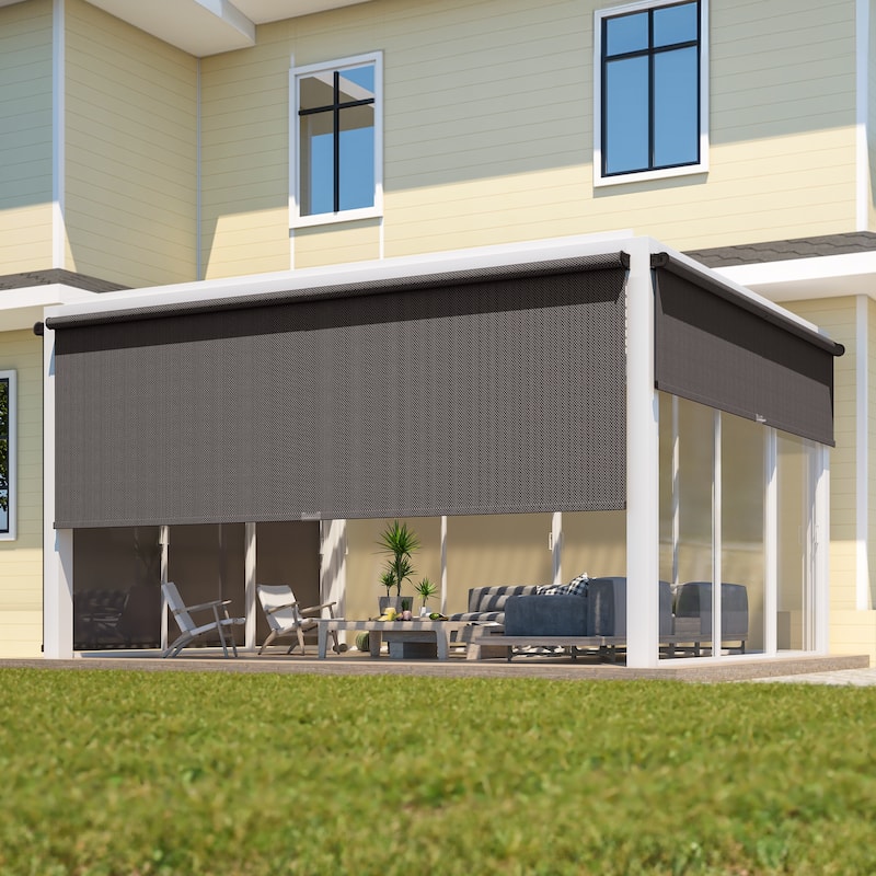 6' x 8' Outdoor Roller Shades