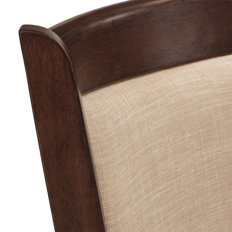 Verona Panel Back Swivel Counter Height Stool by iNSPIRE Q Classic