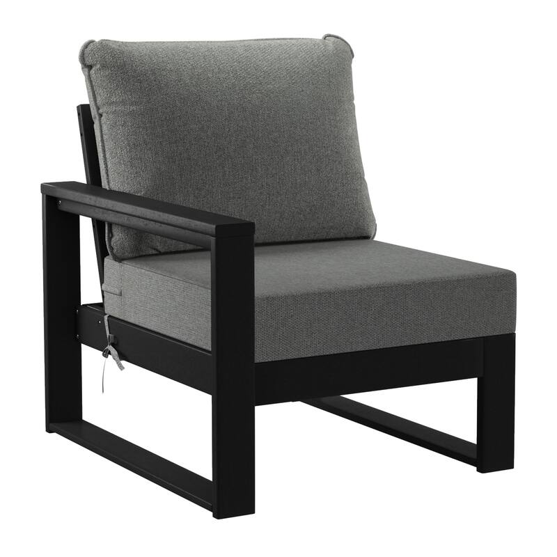 Endless Patio 6-Piece Deep Seating Set with Black Frame