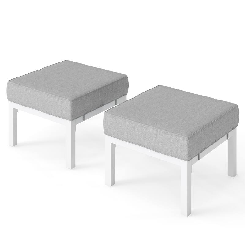 Patio Ottoman Set of 2