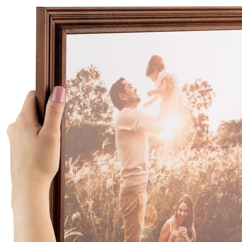 ArtToFrames Aribella 14x24 Inch Picture Frame, 1.25 Inch Wood Poster Frame Available in Multiple Colors (81375-14x24) - Walnut stain - 14x24