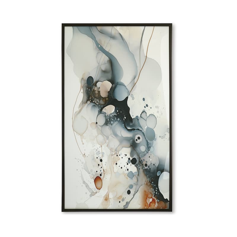 Signature Design by Ashley Foxenburg White/Blue Wall Art