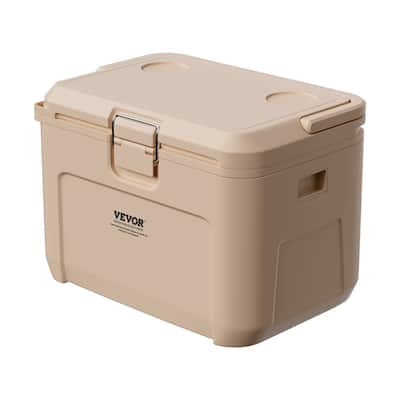 Portable Cooler 16.5 QT with Cup Holder 23 Can Capacity for Outdoors - 15.9 x 10.6 x 11.4 in