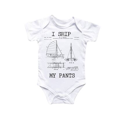 Sailboat Nautical Boat - Baby Boy Girl Clothes Infant Bodysuit Funny Cute Newborn 6