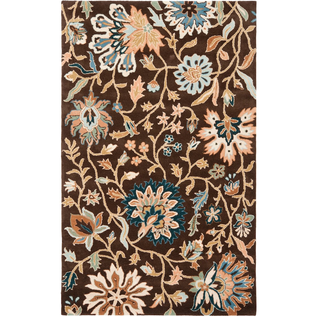 SAFAVIEH Handmade Jardin Melek Country Floral Wool Rug