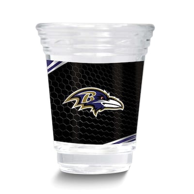 Curata NFL Baltimore Ravens 2 Oz. Shot Glass
