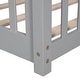 preview thumbnail 22 of 55, Floor Platform Bed with Fence without Door