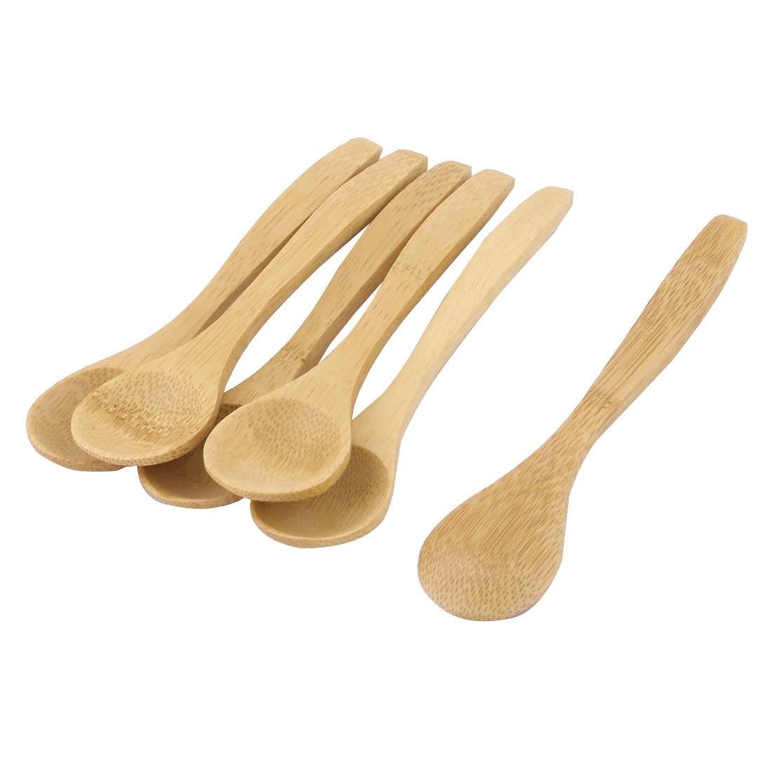 Kitchen Utensils Set with Holder and Spoon Rest - Includes Wooden Spoons  for Cooking Safely: Sauce Spoon, Spatula, Soup Ladle, Salad Spoon and Fork  