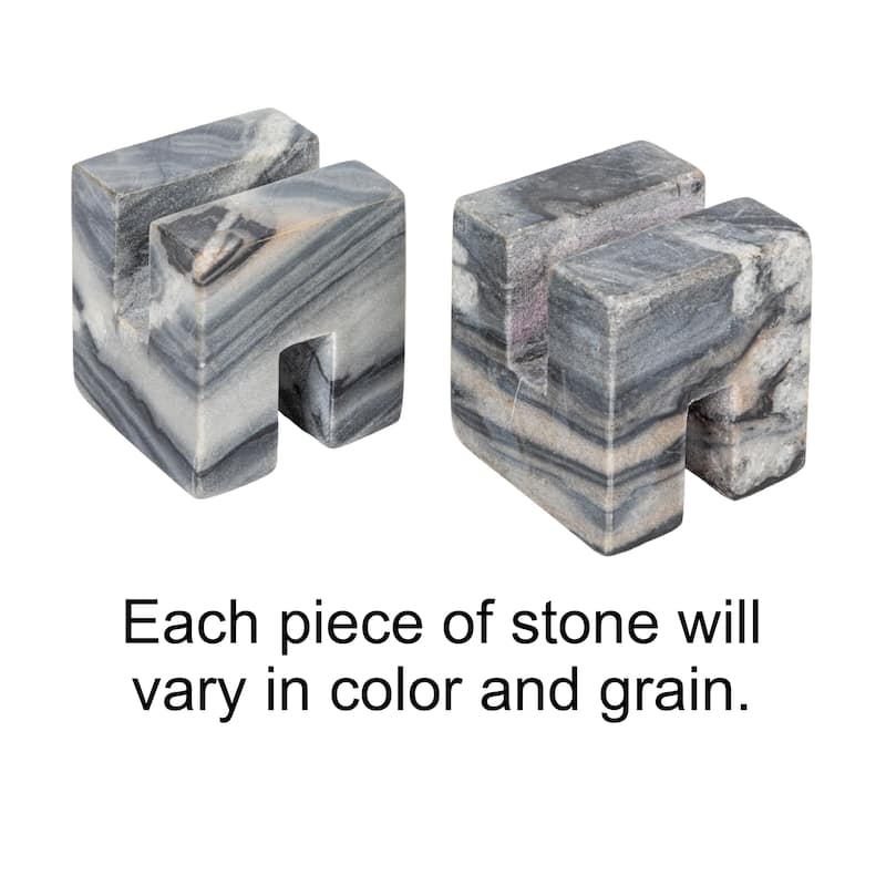 Contemporary Marble Cookbook Stand