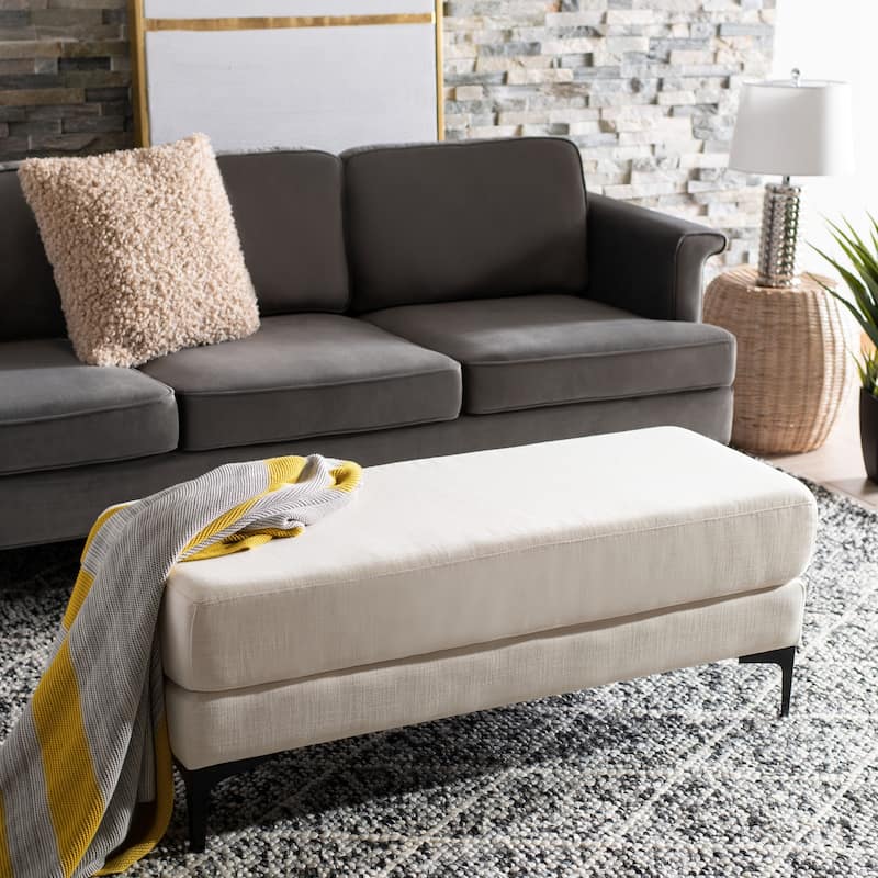 SAFAVIEH Elise Rectangular Bench - 48" x 18" x 18"