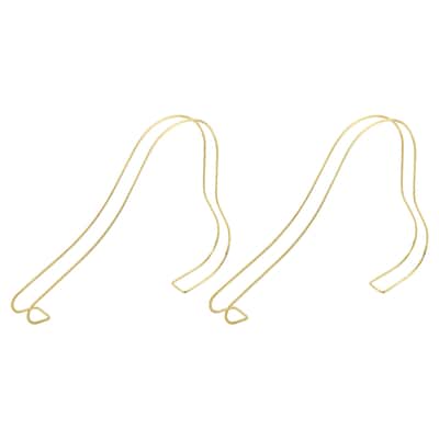 2Pcs Shoe Display Stand, Shoe Form Holder Form Inserts for High Heel - Gold