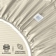 preview thumbnail 93 of 94, Feather and Stitch NY 500 Thread Count Sateen Sheet Set Cotton Silky Soft Deep Pocket Breathable Bedding