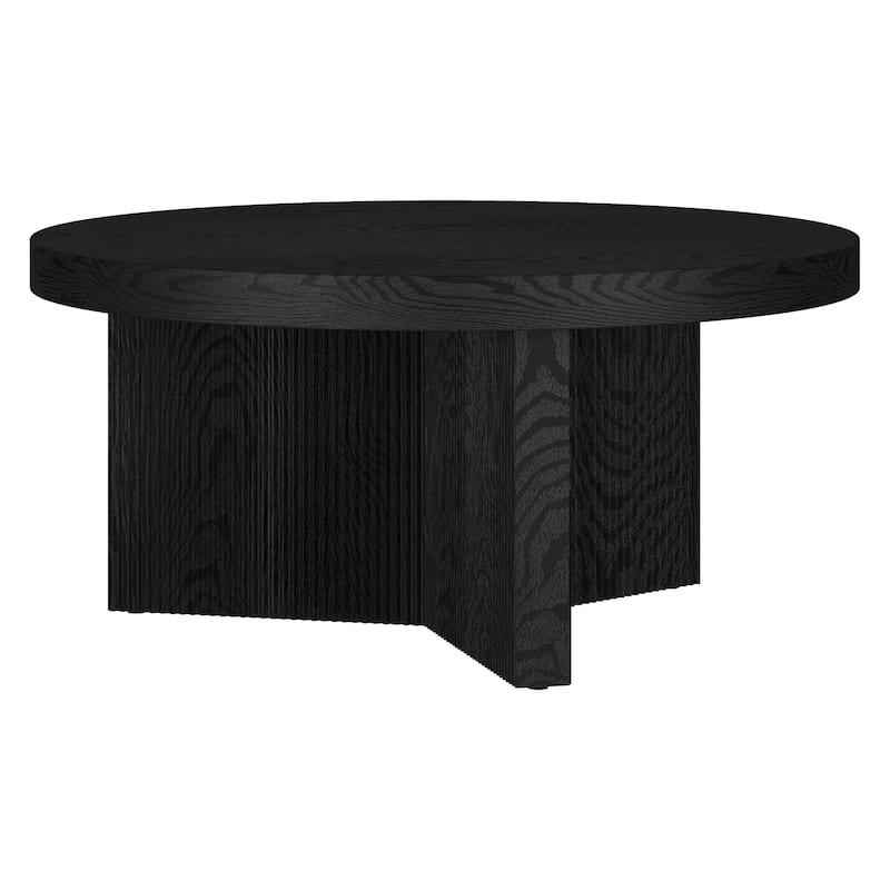 Holm 32" Wide Round Coffee Table
