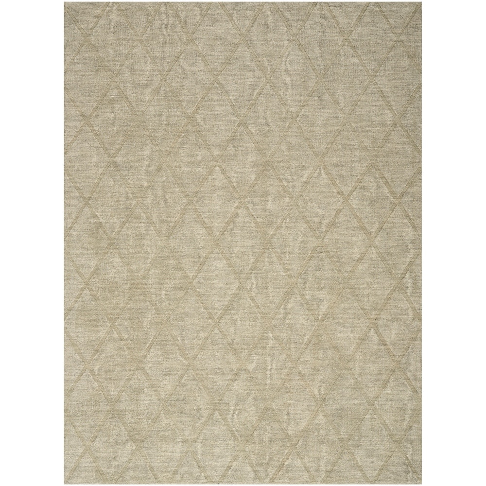 Nourison Wool Haven Indoor only Diamond Wool Area Rug