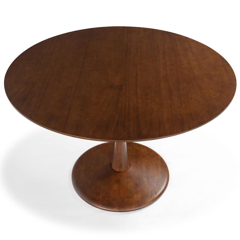 SAFAVIEH Couture Lisette Round Pedastal Base Dining Table - 47"W x 47"D x 30"H