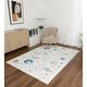 preview thumbnail 3 of 5, Kids Collection Galactic Adventures Space Themed Area Rug