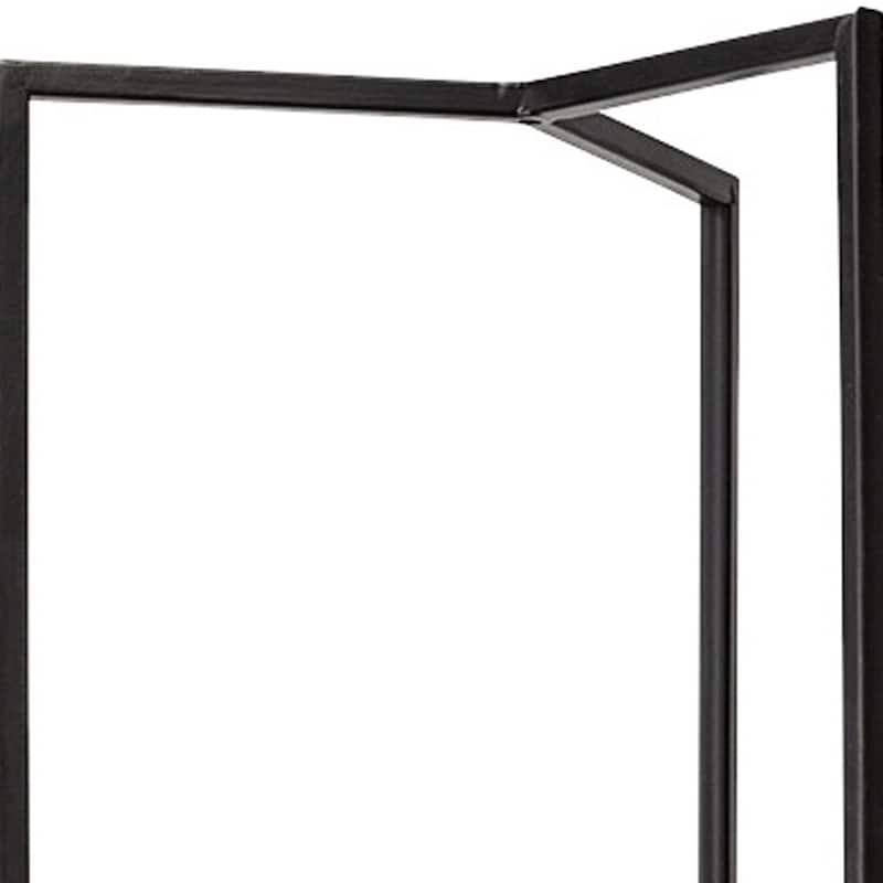 30" Gray Abstract Metal Tabletop Hurricane Candle Holder