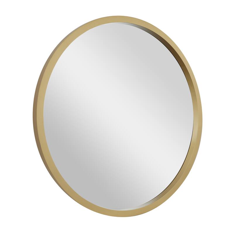 Black, White or Gold Wooden Room Wall Mirror with Thin Frame