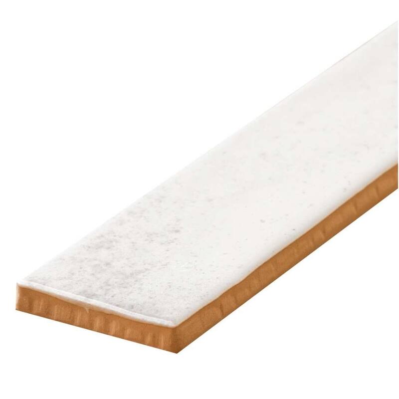 The Tile Life Ibiza 2x10 White Ceramic Wall Tile