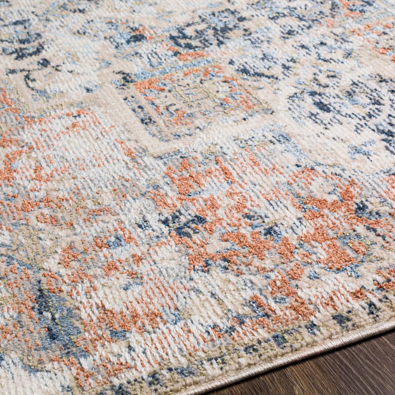 Livabliss Behnam Vintage Medallion Area Rug
