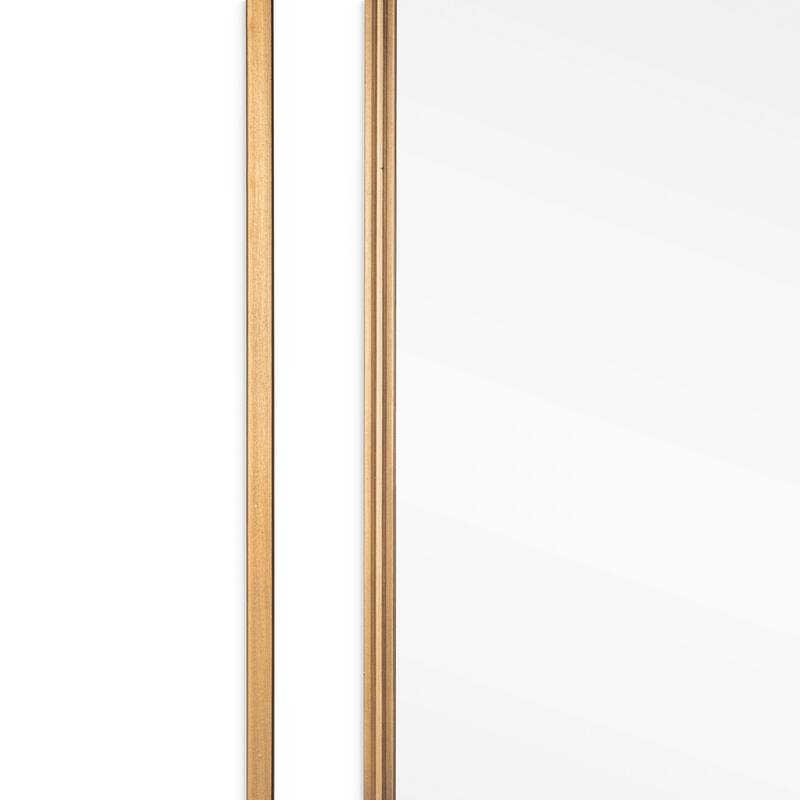 Mavis 22" Square Metal Wall Mirror, Bronze - 22 x 22