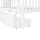 preview thumbnail 12 of 10, Multifunctional Bunk Bed With Storage,Full over Full Bunk Bed with Drawers and Ladder for Bedroom, Guest Room Furniture