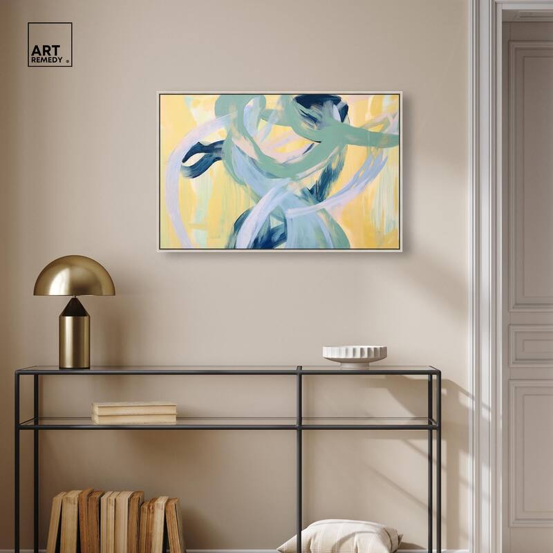Entangled Embrace I Canvas by Art Remedy