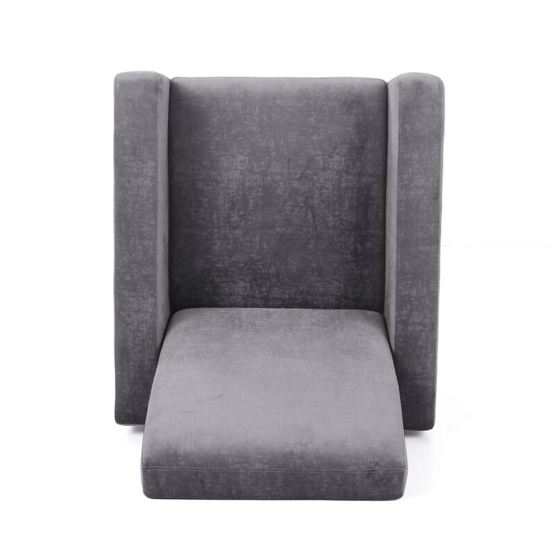 Modern Recliner, Push-back Recliner With Stainless Steel Legs
