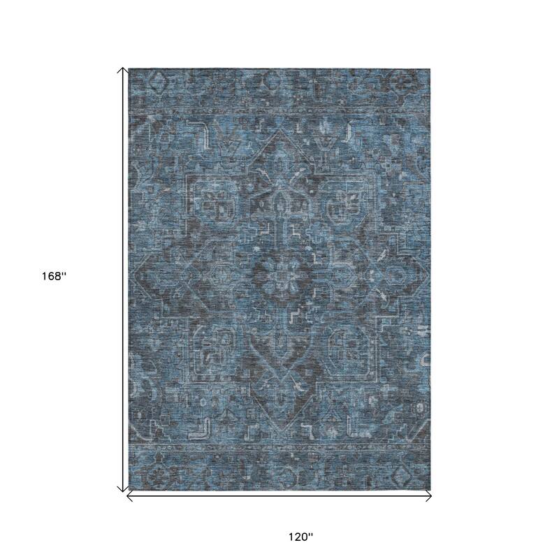Lasi Oriental Weather Resistant Classic Elegance Outdoor Rug