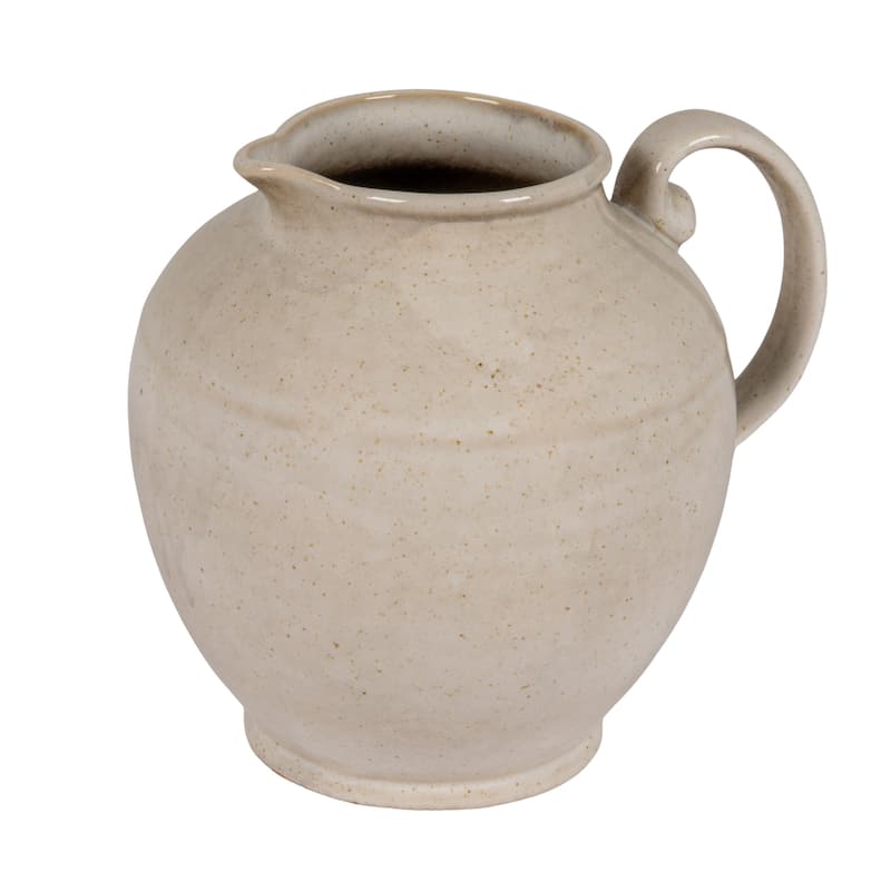 Stoneware Pitcher