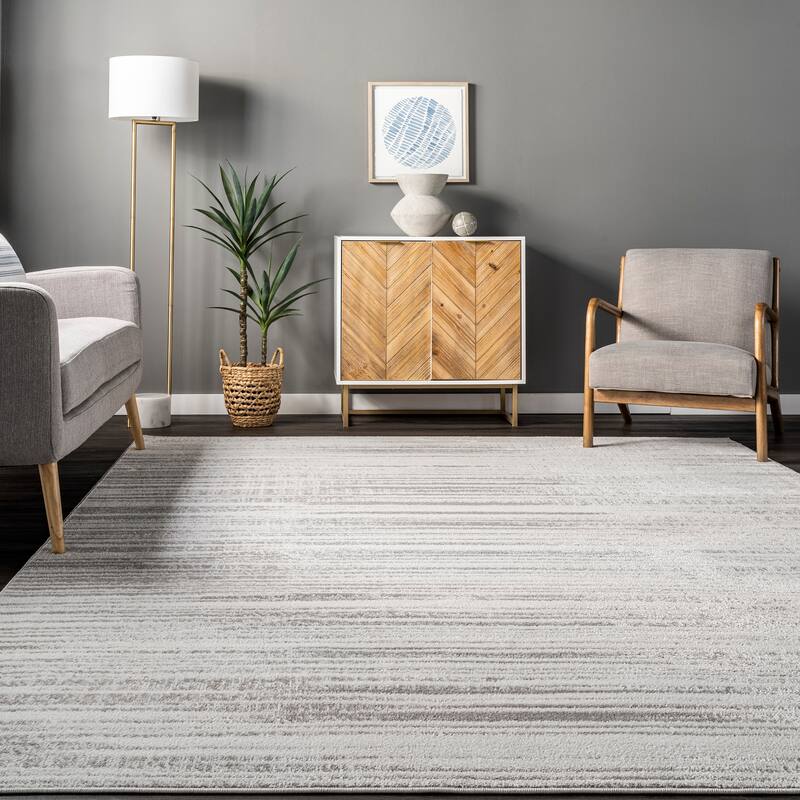 Nuloom Kiley Faded Serene Stripes Area Rug