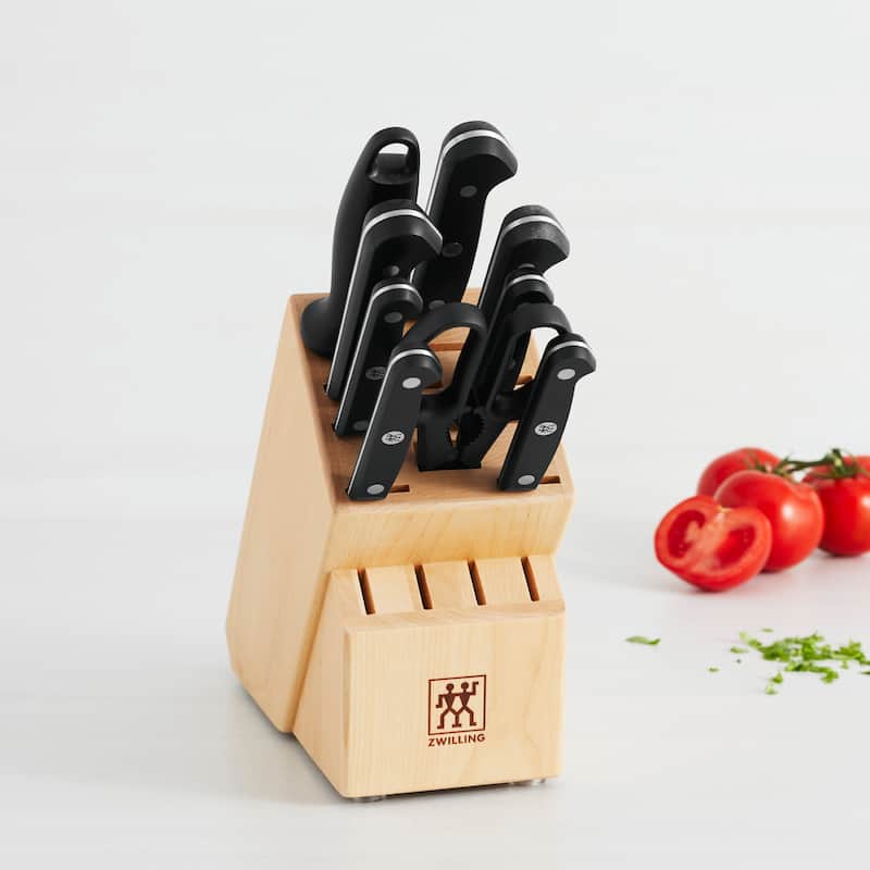 ZWILLING Gourmet 10-pc Knife Block Set - Black