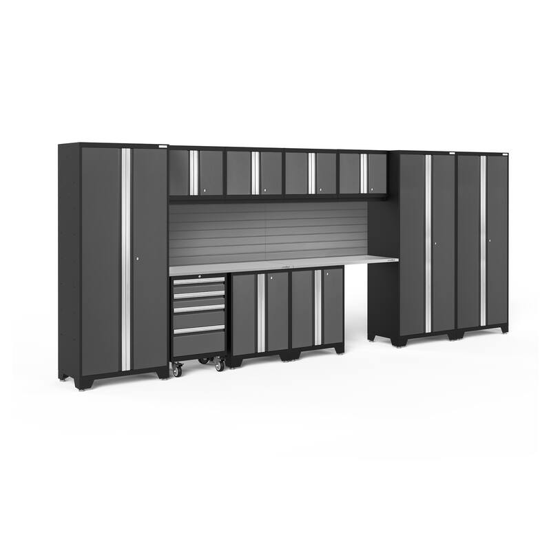 NewAge Products Bold Series 12-pc. Steel Garage Cabinet Set