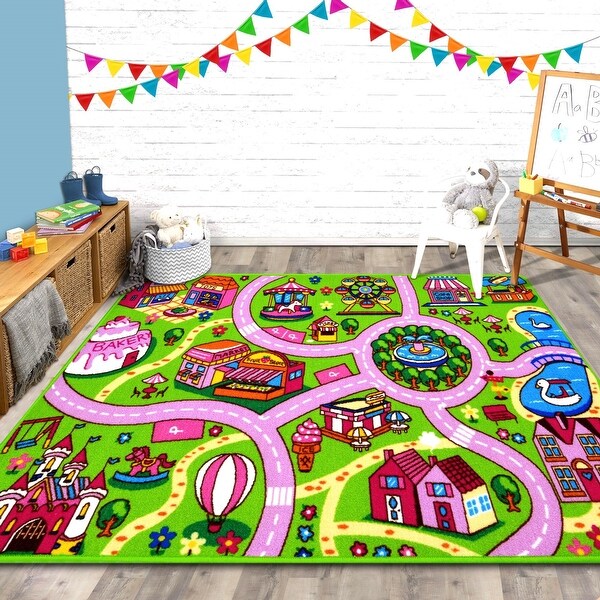Childrens car mat rug sale