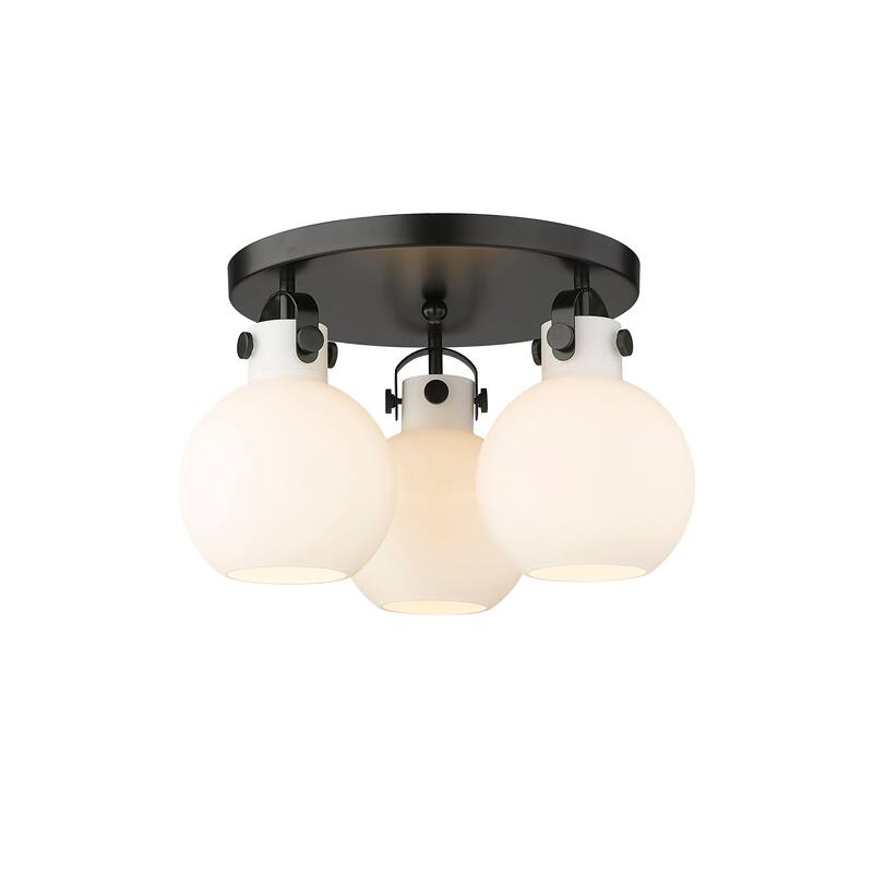 Innovations Lighting Newton Sphere - 3 Light 7" Flush Mount