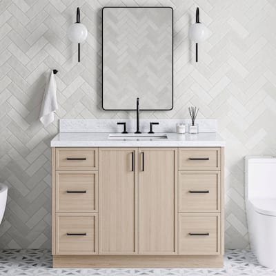 Ariel K49CWRVO Kelly 49" Free Standing Single Basin Vanity Set with